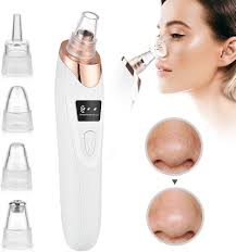 Electric Face Vacuum Blackhead Remover – Deep Pore Cleaner for Nose & Face | Portable Skincare Tool