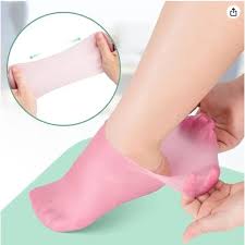Silicone Gel Heel Socks for Cracked Heels – Moisturizing Foot Care
