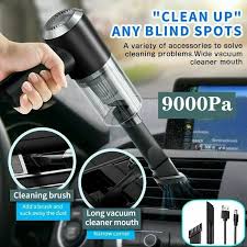 3-in-1 Portable Wireless Vacuum Cleaner – Handheld Cordless Cleaning Device for Car & Home