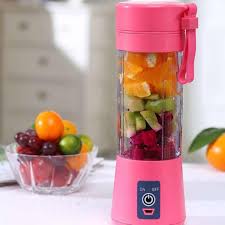 Mini Portable Juicer Blender 6 Blades – 380ml USB Rechargeable Smoothie & Protein Shake Maker