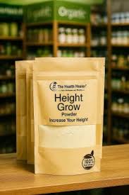 The Health Healer Height Grow Powder – Natural 100% Height Increase Supplement (100g)