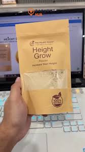 The Health Healer Height Grow Powder – Natural 100% Height Increase Supplement (100g)