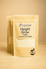 The Health Healer Height Grow Powder – Natural 100% Height Increase Supplement (100g)