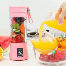Mini Portable Juicer Blender 6 Blades – 380ml USB Rechargeable Smoothie & Protein Shake Maker