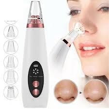Electric Face Vacuum Blackhead Remover – Deep Pore Cleaner for Nose & Face | Portable Skincare Tool