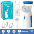 Portable Mesh Nebulizer – Quiet, Low-Power Personal Respiratory Inhaler for Home & Travel Use**