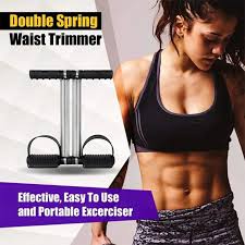 Tummy Trimmer Spring Exercise Tool – Double Spring Abdominal Body Fitness Equipment
