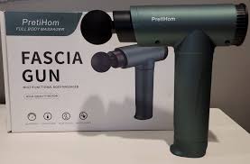 4-in-1 Deep Tissue Massage Gun – Handheld Electric Muscle Therapy Device with 4 Interchangeable Attachments