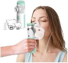 Portable Mesh Nebulizer – Quiet, Low-Power Personal Respiratory Inhaler for Home & Travel Use**