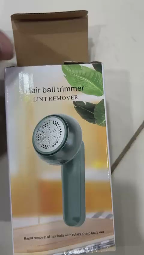 Electric Lint Remover for Clothing – Rechargeable Fabric Shaver & Anti-Pilling Hair Ball Trimmer for Sweaters, Coats, and Plush Fabrics